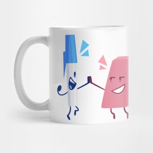 Pen and Eraser Mug